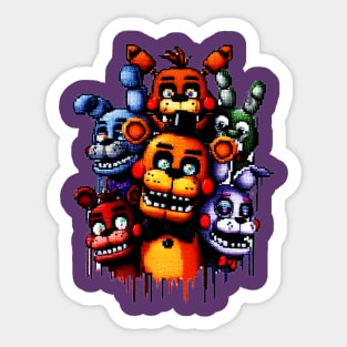 five nights at freddys Sticker